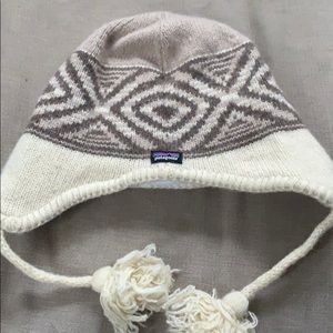 Kids Patagonia Fleece lined hat